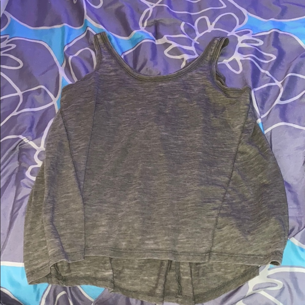 Green tank top